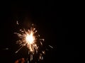 Diwali Crackers sparks Royalty Free Stock Photo