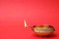 Diwali diya or clay lamp Royalty Free Stock Photo