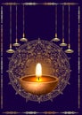 Diwali poster Images. happy Diwali Royalty Free Stock Photo