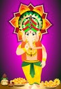 Diwali Festival Background with ganesh g Royalty Free Stock Photo