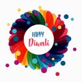 Diwali Festival Background Round Floral Ornament - Diwali Background Template with Floral Ornet