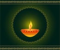 Diwali lamp Royalty Free Stock Photo
