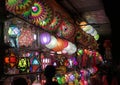 A Diwali lantern shop to welcome festival of light.
