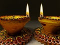 Diwali light lamps jepg