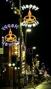 Diwali Lights on the Golden Mile Leicester