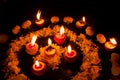 Diwali lights, Howrah, India