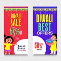 Diwali Sale Web Banners.