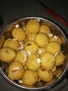 Diwali special sweets, Indian sweet laddu image