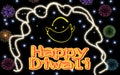 Diwali wishes for friends and family Illustration