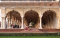 Diwan-i-Am, or Hall of Public Audience, at Agra Red Fort