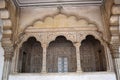 Diwan-i-am throne, Agra fort, Mughal architecture, Agra