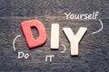 DIY Do It Yourself Royalty Free Stock Photo