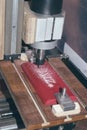 DIY Mini CNC Machine for 3D carving. Process of 3D cutting, machining and sculpting.