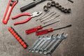 DIY Tools set Royalty Free Stock Photo