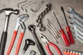 DIY Tools set Royalty Free Stock Photo