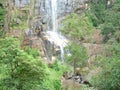 Diyaluma Falls is 220 m high and the second highest waterfall in Sri Lanka