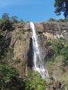 Diyaluma Waterfall In Sri Lanka