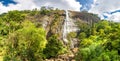 Diyaluma waterfall in Sri Lanka