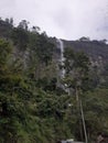 Diyaluma waterfall in Sri Lanka