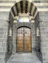 Diyarbakir historical texture, minaret, mosque and mystical places