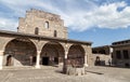 View of the Virgin Mary Syriac Orthodox Church in Diyarbakir, Turkey. Royalty Free Stock Photo