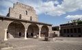 View of the Virgin Mary Syriac Orthodox Church in Diyarbakir, Turkey. Royalty Free Stock Photo