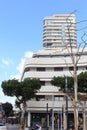 Dizengoff Square with Bauhaus architecture buildings in Tel Aviv, Israel