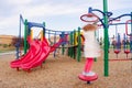 Dizzy Girl on the Playground