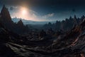 dizzying fly-through of exoplanet's breathtaking and alien landscape