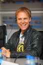 DJ Armin Van Buren smiles at press conferences