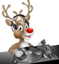 DJ Christmas Reindeer