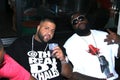 DJ Khaled and Rick Ross Royalty Free Stock Photo