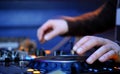 Dj Panel Royalty Free Stock Photo