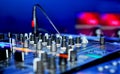 Dj Panel Royalty Free Stock Photo