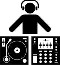 DJ pictogram