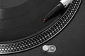 DJ Record Turntable Royalty Free Stock Photo