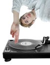 DJ Scratching Record