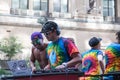 DJ spinning at Toronto Pride