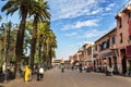 Djema el Fna in Marrakesh, Maroc Royalty Free Stock Photo