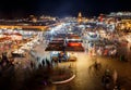 Djemaa El-fna at Marrakech, Morocco