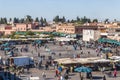 Djemaa el Fna square in Marrakech