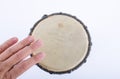 Djembe drum rhythm music instrument