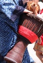 Djembe hand drum Royalty Free Stock Photo