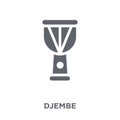 Djembe icon from Music collection.