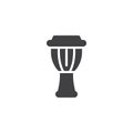 Djembe vector icon