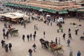 Djemma el fna Square in Marrakech (Morocco)
