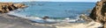 Djeu beach Panoramic Royalty Free Stock Photo