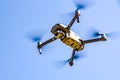 DJI Drone Mavic 2 Pro flying against blue sky