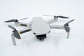 DJI Mavic Mini 2 isolated on white background.