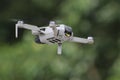 DJI Mavic Mini Pro 2 Drone image in blur background Royalty Free Stock Photo